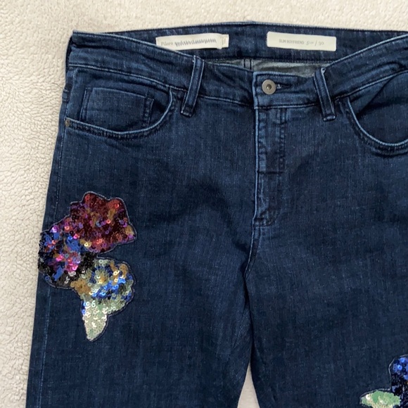 🎉HP🎉Pilcro And The Letterpress Slim Boyfriend Jeans - Picture 4 of 16